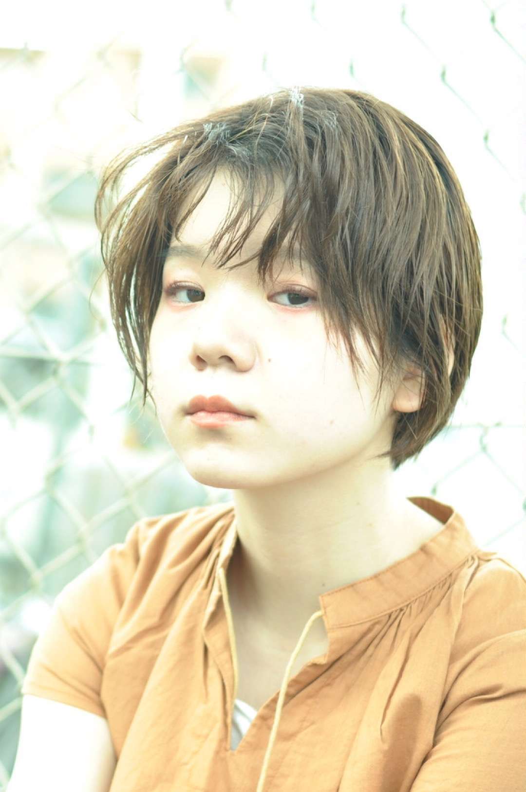 甘カジュ×ショートヘア